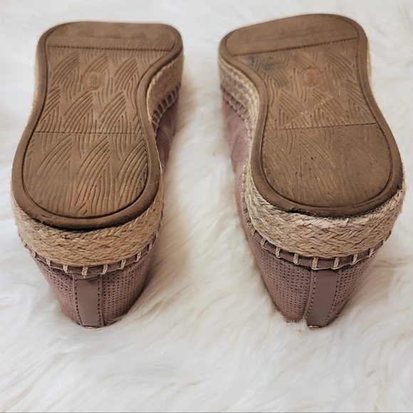 Dr Scholl's Lilac Espadrille Slip On Shoes 8M - Picture 9 of 11